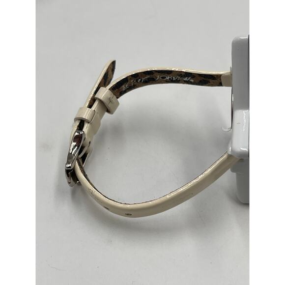 Betsey Johnson Starlette White Star Shaped Glitter Watch New‎ Battery BJ2130 main image 7
